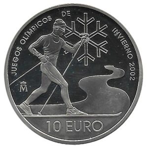 Año 2002. Moneda 10 euros. Juegos Olimpicos Invierno