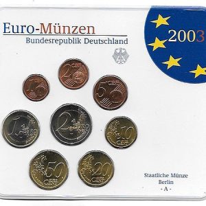 Euroset oficial de Alemania 2003 – 1 Ceca