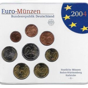 Euroset oficial de Alemania 2004 – 1 Ceca