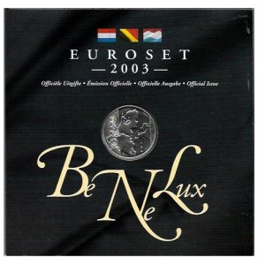 Euroset oficial de Benelux 2003 – 3 Eurosets