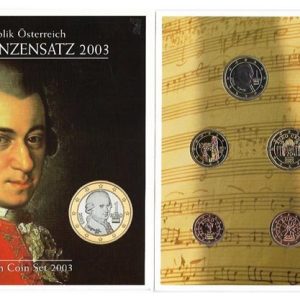 Euroset oficial de Austria 2003