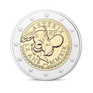 Moneda 2 euros de Francia 2019 Asterix  1 blister