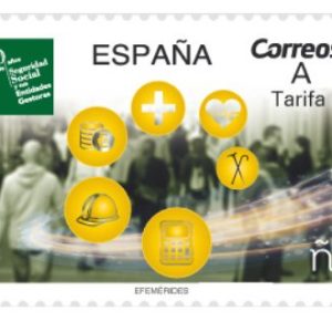5331. Sello 40 Aniversario Seguridad Social 2019