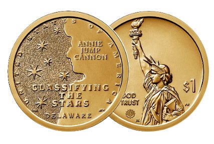 Moneda EE.UU. 1 dolar 2019 S/C. Innnovacion - Annie Jump (P)