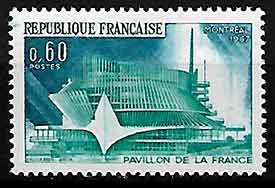 Serie sellos Francia 1519 (**)
