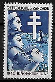 Serie sellos Francia 1532 (**)