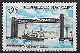 Serie sellos Francia 1564 (**)