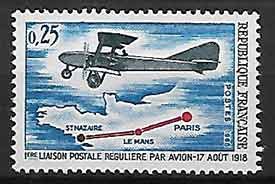 Serie sellos Francia 1565 (**)