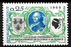 Serie sellos Francia 1572 (**)