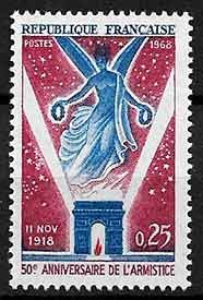 Serie sellos Francia 1576 (**)