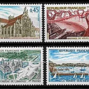 Serie sellos Francia 1584/85 (**)
