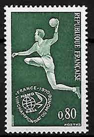 Serie sellos Francia 1629 (**)