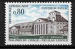 Serie sellos Francia 1651 (**)