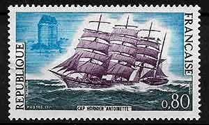 Serie sellos Francia 1674 (**)