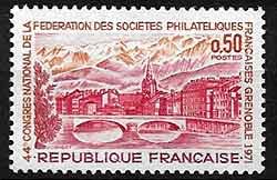 Serie sellos Francia 1681 (**)
