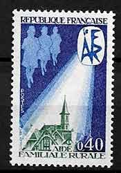 Serie sellos Francia 1682 (**)