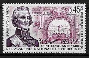 Serie sellos Francia 1699 (**)