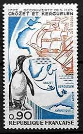 Serie sellos Francia 1705 (**)