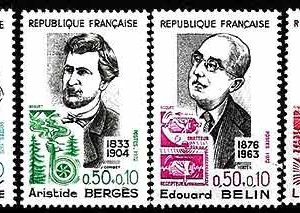 Serie sellos Francia 1706/09 (**)