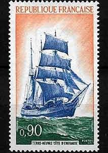 Serie sellos Francia 1717 (**)
