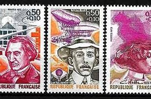 Serie sellos Francia 1744/48 (**)