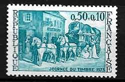 Serie sellos Francia 1749 (**)