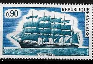 Serie sellos Francia 1762 (**)