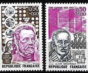 Serie sellos Francia 1768/69 (**)