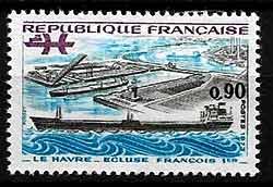 Serie sellos Francia 1772 (**)