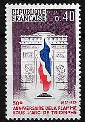 Serie sellos Francia 1777 (**)