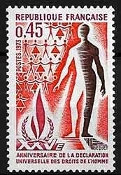 Serie sellos Francia 1781 (**)