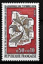 Serie sellos Francia 1786 (**)