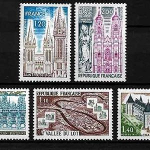 Serie sellos Francia 1806/10 (**)