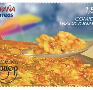 5348. Sello UPAEP Paella