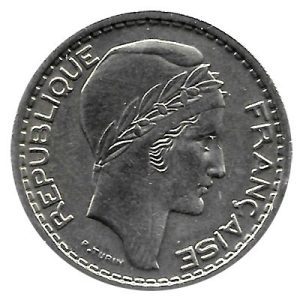 Moneda 010 Francos Francia 1949 MBC
