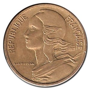 Moneda 0,05 Centimos Francia 1987 S/C