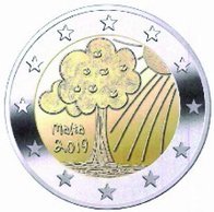Moneda 2 euros de Malta 2019 Naturaleza , Solidaridad