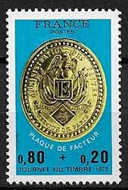Serie sellos Francia 1838 (**)