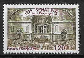Serie sellos Francia 1843 (**)