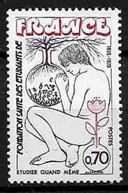 Serie sellos Francia 1845 (**)