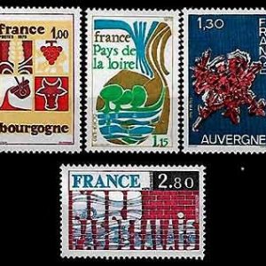 Serie sellos Francia 1847/52 (**)