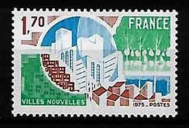 Serie sellos Francia 1855 (**)
