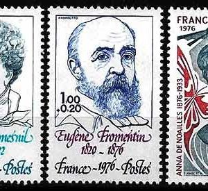 Serie sellos Francia 1896/98 (**)
