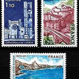 Serie sellos Francia 1902/04 (**)