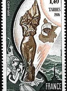Serie sellos Francia 1906 (**)