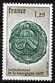 Serie sellos Francia 1944 (**)
