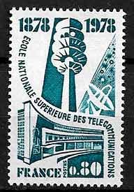 Serie sellos Francia 1984 (**)