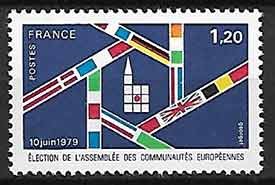 Serie sellos Francia 2050 (**)