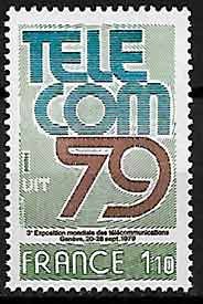Serie sellos Francia 2055 (**)