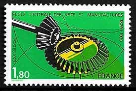 Serie sellos Francia 2066 (**)